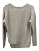 Vince Size XXS Cream Beige Cashmere V Neck Long Sleeve Sweater Cream Beige / XXS