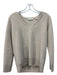 Vince Size XXS Cream Beige Cashmere V Neck Long Sleeve Sweater Cream Beige / XXS