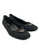 Prada Shoe Size 39.5 Black Tweed Slip On Fringe Logo Shoes Black / 39.5