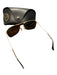 Ray Ban Gold & Brown Metal Aviator tinted lens Nose Guard Sunglasses Gold & Brown