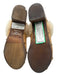 Californians Shoe Size 7 Gold, Cream & Brown Leather Shearling Lined Studs Clogs Gold, Cream & Brown / 7