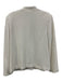 St John Size 10 Ivory White Cotton Blend gold tone button Tweed Blazer Jacket Ivory White / 10
