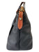 Dooney & Bourke Black & Brown Leather Pebbled Dustbag Inc Bag Black & Brown