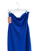 BHLDN Size Medium Royal Blue Polyester Strapless Slit Side Zip Gown Royal Blue / Medium