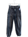 Mother Size 26 Distressed Black Cotton Blend High Waist Zip Fly Jeans Distressed Black / 26