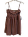 Princess Polly Size 4 Brown Rayon Blend Sleeveless Square Neck Bubble Hem Dress Brown / 4