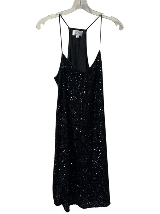 Jade Size Small Black No Fabric Tag Spaghetti Strap Sequins Racerback Dress Black / Small