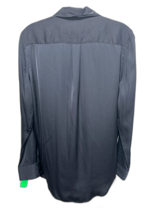 Equipment Size M Black Polyester Silk Feel Breast Pocket Long Sleeve Top Black / M