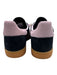 Adidas Shoe Size 8.5 Black & Pink Leather Gum sole Low Top Sneakers Black & Pink / 8.5