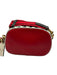 Coach x Keith Haring Red, Black & White Leather Graphic Zip Close Crossbody Bag Red, Black & White