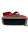 Coach x Keith Haring Red, Black & White Leather Graphic Zip Close Crossbody Bag Red, Black & White