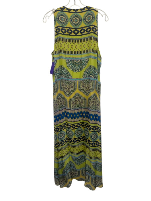 Hale Bob Size M Green, Blue, & Purple No Fabric Tag Sleeveless Dress Green, Blue, & Purple / M