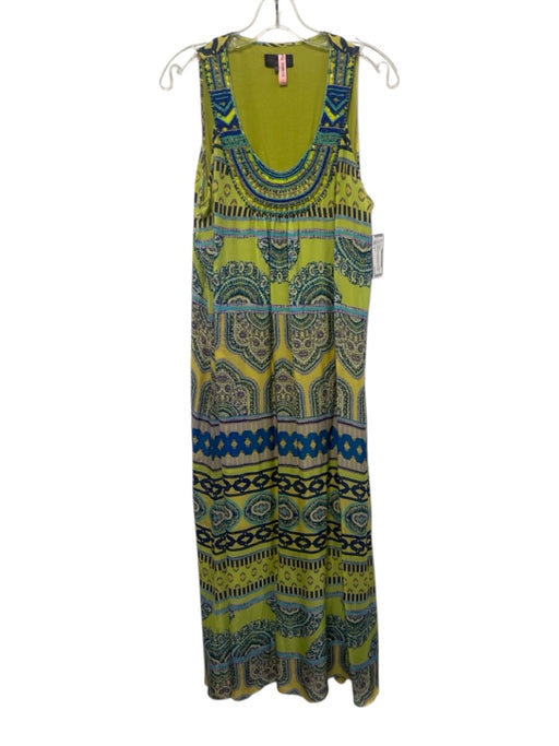 Hale Bob Size M Green, Blue, & Purple No Fabric Tag Sleeveless Dress Green, Blue, & Purple / M