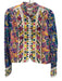 Boden Size 8 Pink, Yellow & Green Cotton embroidered floral Button Close Jacket Pink, Yellow & Green / 8