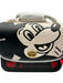 Coach Red, White, Black Leather Flap Graphic Turnlock Chain Strap Bag Red, White, Black / Small