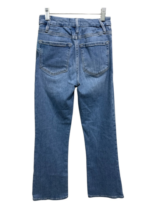 Frame Size 25 Medium Wash Cotton Denim Bootcut Mid Rise Jeans Medium Wash / 25