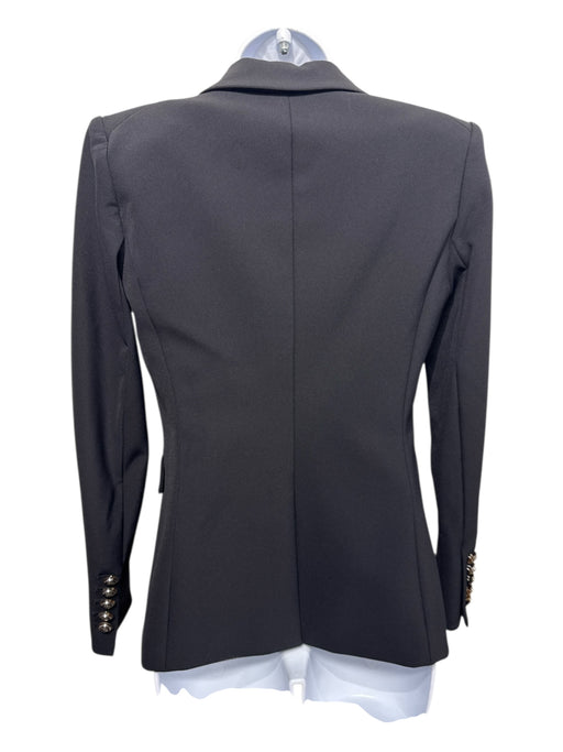 Veronica Beard Size 00 Black, Red, White Nylon Blend Double Breasted Hawk Jacket Black, Red, White / 00