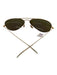 Ray Ban Gold Metal Aviator Polarized Sunglasses Gold