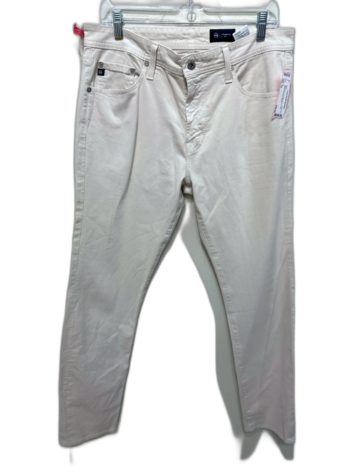 AG Size 33 Light Beige Cotton Blend Solid Khakis Men's Pants Light Beige / 33