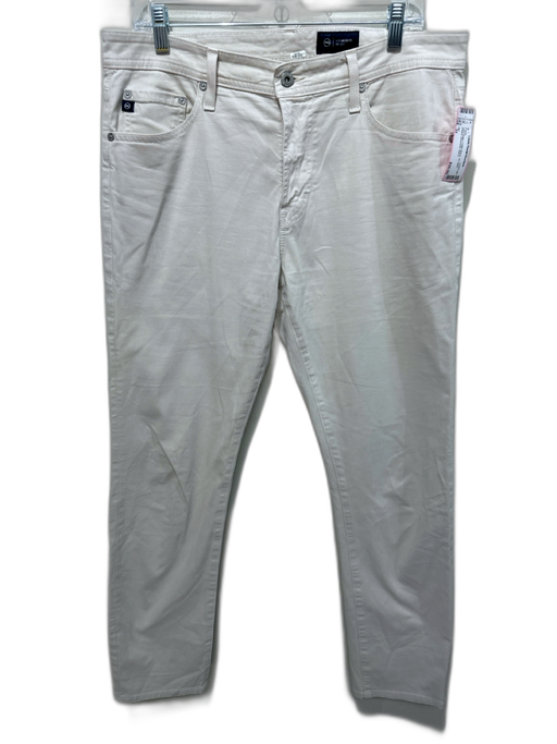 AG Size 33 Light Beige Cotton Blend Solid Khakis Men's Pants Light Beige / 33