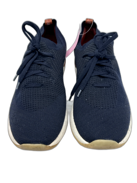 Loro Piana Shoe Size Est 12 AS IS Navy Synthetic Solid Sneaker Men's Shoes Navy / Est 12