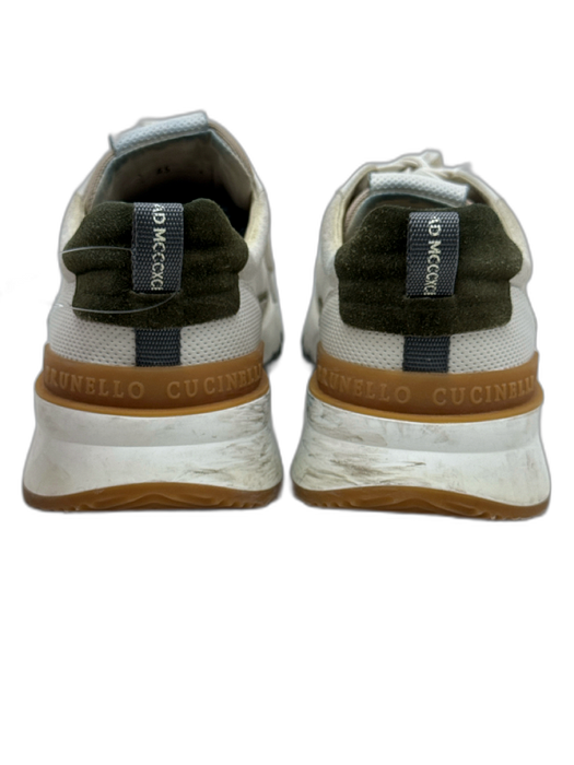 Brunello Cucinelli Shoe Size 45 AS IS White Suede Solid Sneaker Men's Shoes White / 45