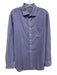 Sid Mashburn Size L Purple Cotton Blend Cordouroy Button Up Long Sleeve Shirt Purple / L