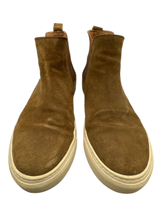 Sid Mashburn Shoe Size Est 11 AS IS Tan Suede Solid Sneaker High Top Men's Shoes Tan / Est 11