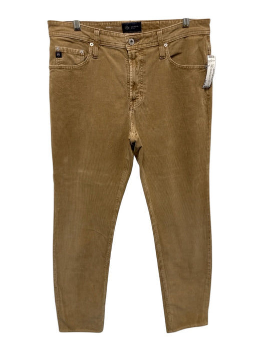 AG Size 33 Beige Cotton Blend Cordouroy Khakis Men's Pants Beige / 33