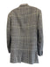 Etro Black & Green Wool Blend Plaid 2 Button Men's Blazer Black & Green / 54L