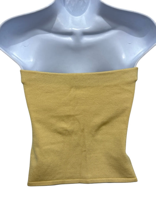 Ralph Lauren Size M Yellow, Pink & Blue Silk Blend Embroidered Flowers Knit Top Yellow, Pink & Blue / M