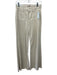 Mother Size 25 Khaki Beige Cotton & Lyocell Zip Fly High Rise Wide Leg Pants Khaki Beige / 25