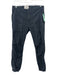Nili Lotan Size 2 Dark Gray Cotton & Elastane Zip Fly Mid Rise Slim Leg Pants Dark Gray / 2