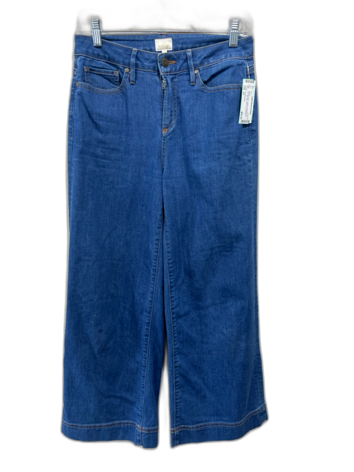 Ann Mashburn Size 25 Medium Wash Cotton & Polyester Zip Fly High Rise Jeans Medium Wash / 25