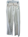 We The Free Size 25 Cream Cotton Denim Zip Fly High Rise Wide Leg Jeans Cream / 25