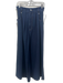Tibi Size 25 Dark Wash Cotton & Elastane Zip Fly High Rise Extra Wide Leg Jeans Dark Wash / 25