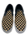 Vans Shoe Size 9 Black & Beige Pony Hair Checkered Round Toe Slip On Sneakers Black & Beige / 9