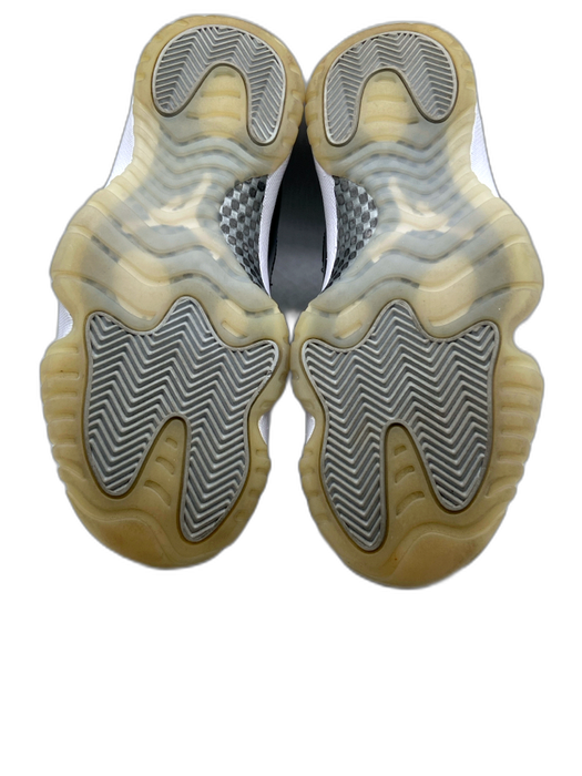 Nike Shoe Size 9 Black & White Patent Leather Round Toe lace up Sneakers Black & White / 9