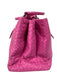 Bottega Veneta Bubblegum Pink Leather Intrecciato Weave Gunmetal Hardware Bag Bubblegum Pink / Medium