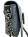 Tom Ford Medium Wash Cotton Denim Leather Detail Gunmetal Hardware Crossbody Bag Medium Wash / M