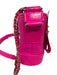 Chanel Hot pink Leather Quilted Detachable Straps Zip Top Crossbody Bag Hot pink / S