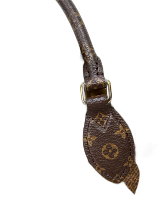 Louis Vuitton Brown & Tan Coated Canvas Reverse Monogram Square Tote Bag Brown & Tan / Large