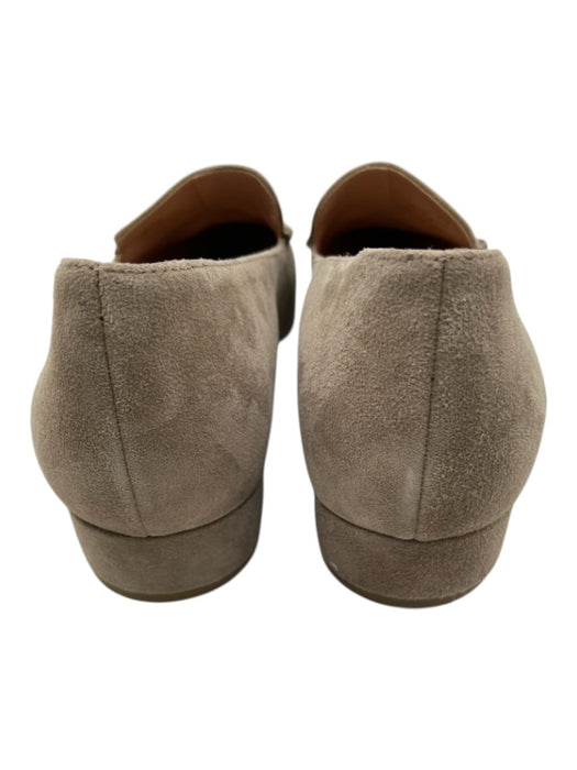Cole Haan Shoe Size 8.5 Taupe Leather Upper Suede Pointed Toe Loafers Taupe / 8.5