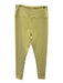 Spirtual Gangster Size L Yellow & White Nylon & Elastane Stripe Leggings Yellow & White / L