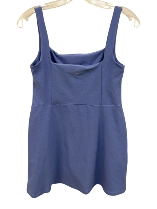 Beyond Yoga Size M Purple Polyester Heathered Athletic Shorts Sleeveless Dress Purple / M