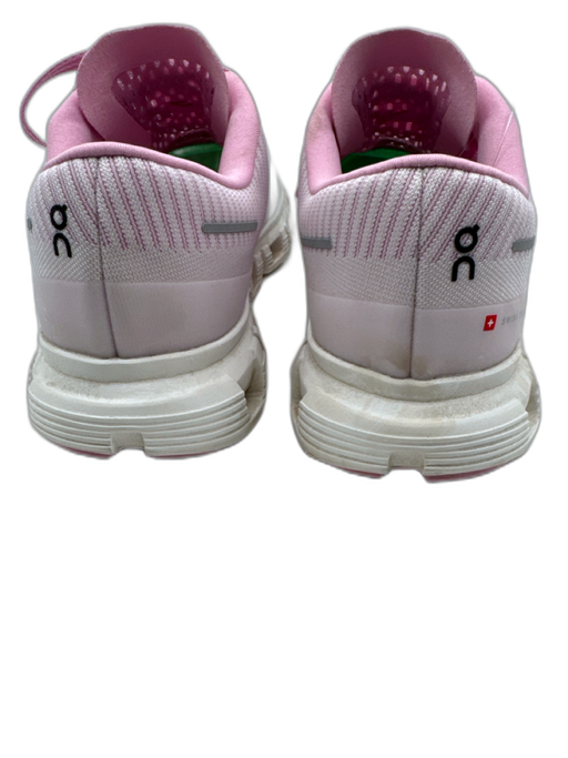 On Cloud Shoe Size 8.5 Pink, Green, White Synthetic Lace Up Athletic Sneakers Pink, Green, White / 8.5