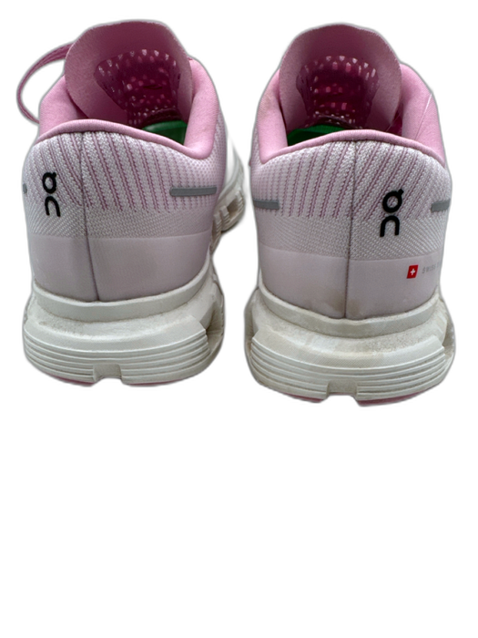 On Cloud Shoe Size 8.5 Pink, Green, White Synthetic Lace Up Athletic Sneakers Pink, Green, White / 8.5