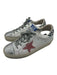 Golden Goose Shoe Size 39 White, silver & pink Leather Lace Up Sneakers White, silver & pink / 39