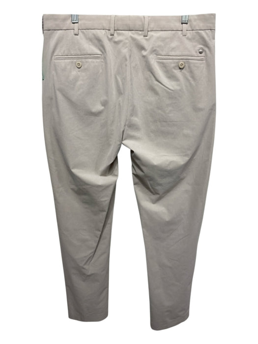 Peter Millar Size 35 Khaki Solid Zip Fly Men's Pants Khaki / 35