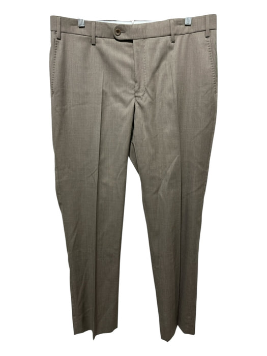 Miller Brothers Size 36 Brown Wool Zip Fly Men's Pants Brown / 36